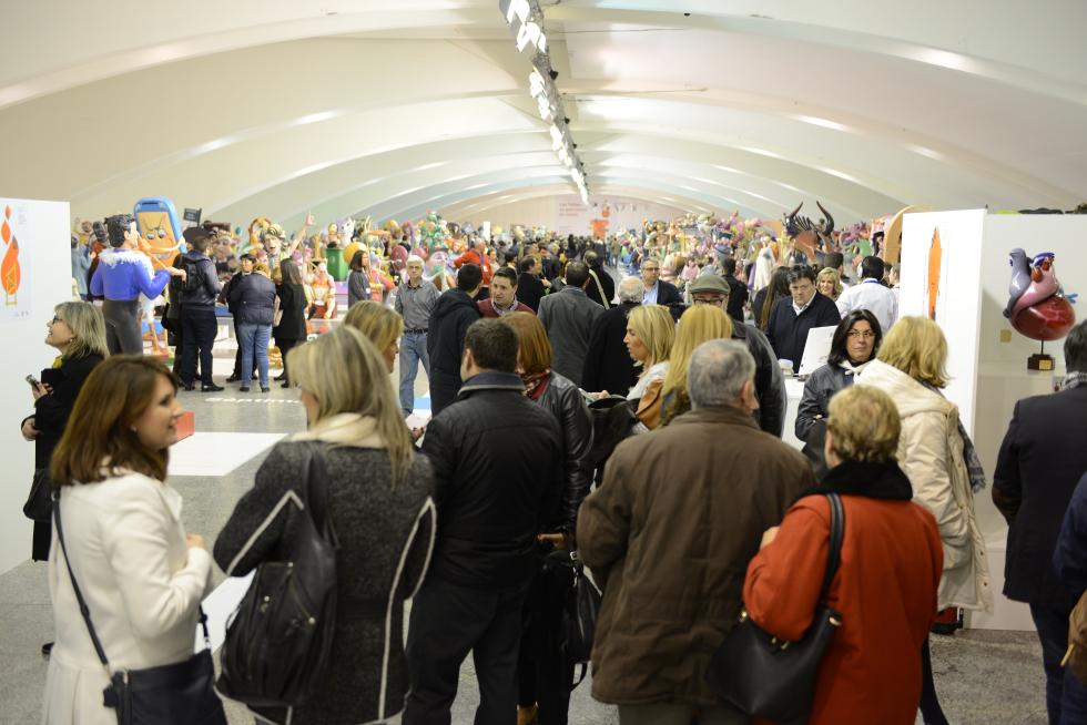 Un total de 82.255 persones han visitat l'Exposició del Ninot a la Ciutat de les Arts i les Ciències