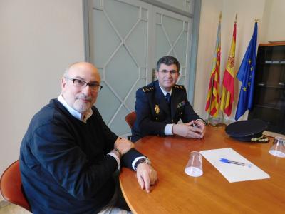 El conseller de Transparència i el cap superior de Policia de la Comunitat Valenciana estableixen vies de col·laboració futura en matèria de ...