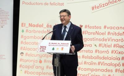 La Generalitat lanza la campaña 'El Nadal és Valencià' para promocionar los productos locales durante las fiestas navideñas