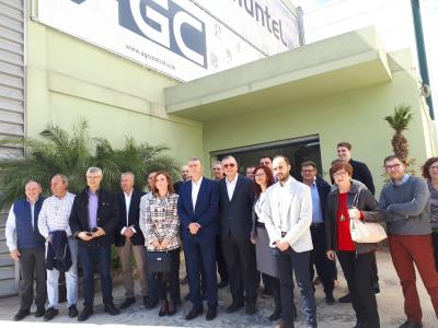 L'Ivace ha concedit prop de 600.000 euros per a millorar la imatge i els serveis de tres polígons industrials d'Algemesí