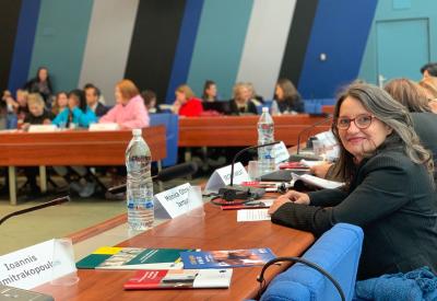 Oltra presenta en Estrasburgo el programa Kumpania como un proyecto para combatir la exclusión de la infancia y la adolescencia gitana