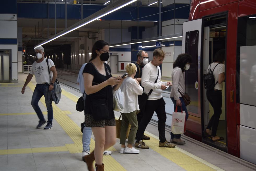La Generalitat facilitó la movilidad de 5,5 millones de personas usuarias en Metrovalencia en mayo