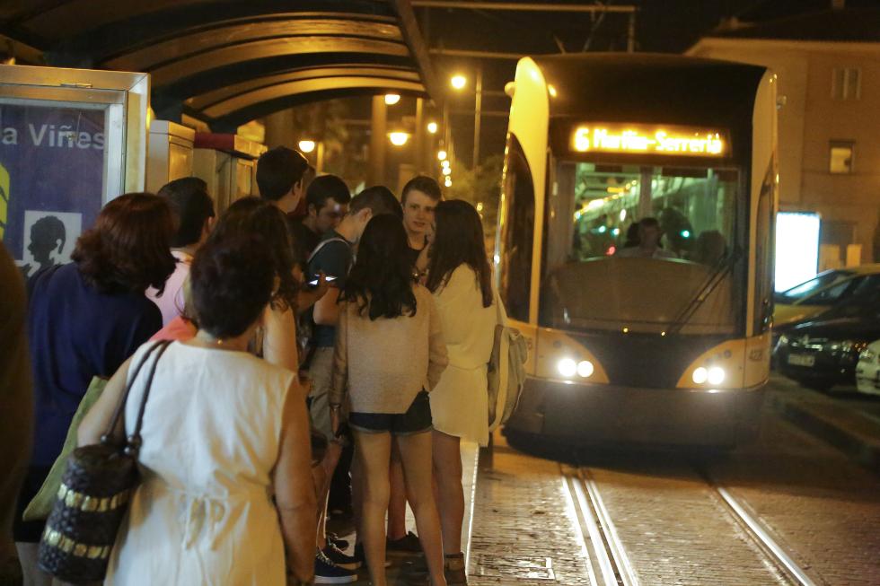 Metrovalencia circulará de forma ininterrumpida en San Juan y ofrecerá más de 225.000 plazas de metro y tranvía para facilitar la movilidad