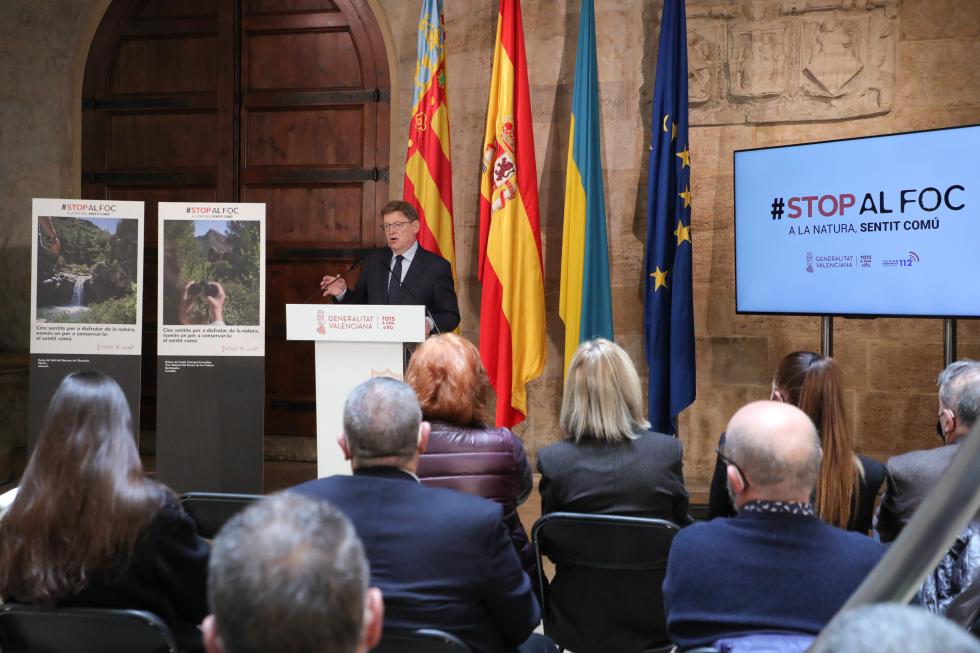 Ximo Puig apel·la a la corresponsabilitat i al sentit comú de la ciutadania per a 'preservar i gaudir' el territori de la Comunitat Valenciana