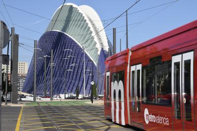 El tranvía de València cumple 28 años con 172,2 millones de desplazamientos y con 5 nuevos kilómetros de trazado