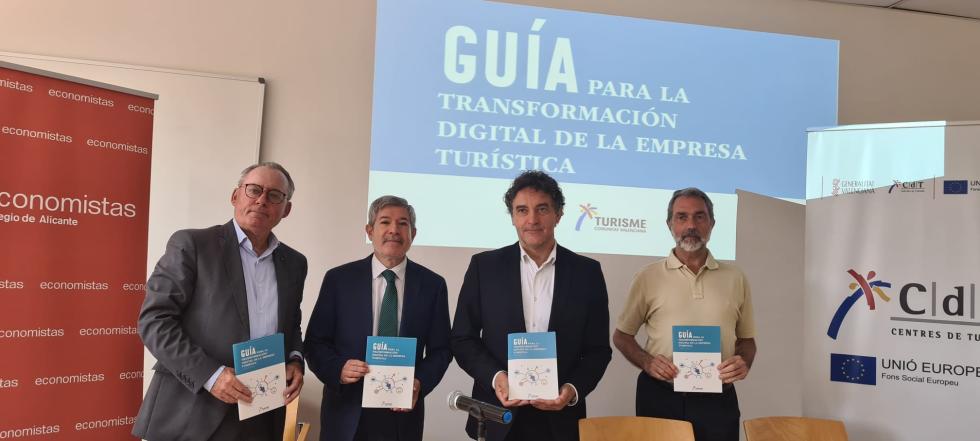 Turisme i el Consell d'Economistes de la Comunitat Valenciana promouen la transformació digital de l'empresa turística