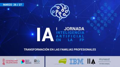 La Generalitat organiza unas jornadas sobre inteligencia artificial en Formación Profesional