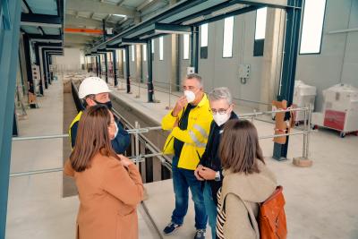 La Generalitat ultima las obras e instalaciones técnicas del depósito provisional de material móvil de la Línea 10 de Metrovalencia en Natzaret