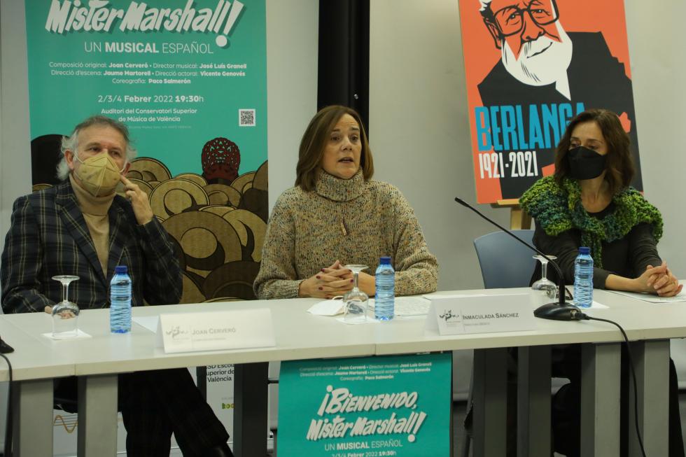 La Generalitat presenta '¡Bienvenido, Míster Marshall!', un musical protagonizado por estudiantes de enseñanzas artísticas superiores de la ...