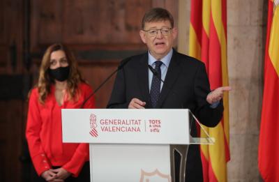 Ximo Puig anuncia el fin de las principales restricciones existentes en la Comunitat Valenciana a partir de este martes