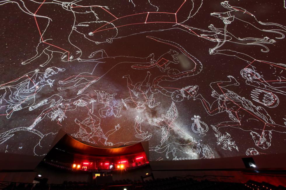 L'Hemisfèric mostra al públic les estreles i constel·lacions del cel hivernal
