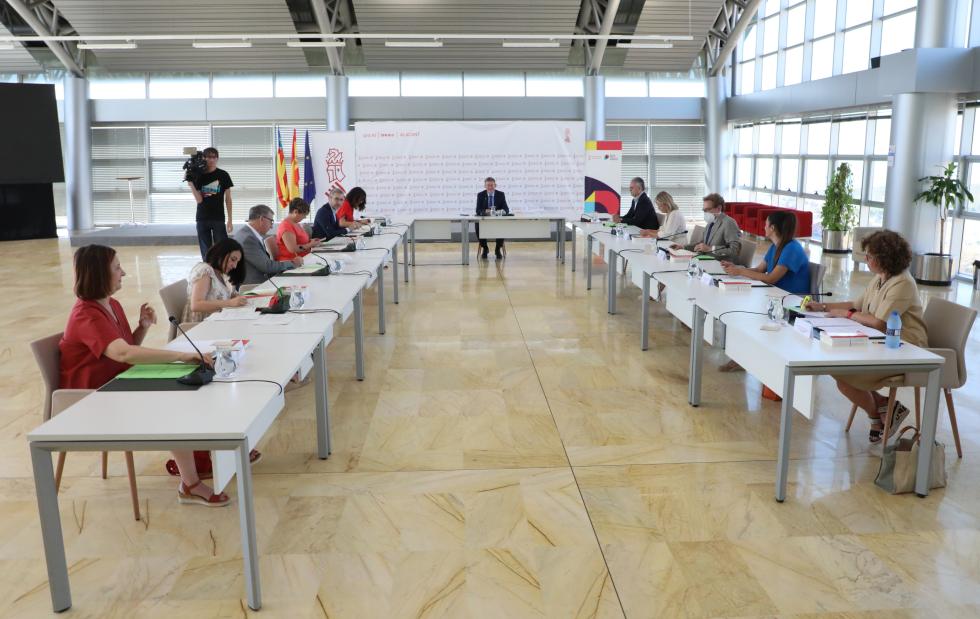 El president de la Generalitat, Ximo Puig, ha presidido el Pleno del Consell
