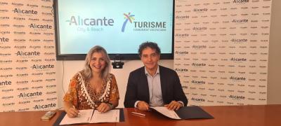 Turisme refuerza la promoción internacional de Alicante a través de un convenio con el ...