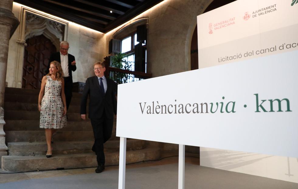 Ximo Puig afirma que la Comunitat Valenciana da un “gran salto” con el canal de acceso a València para lograr un “cambio absolutamente ...