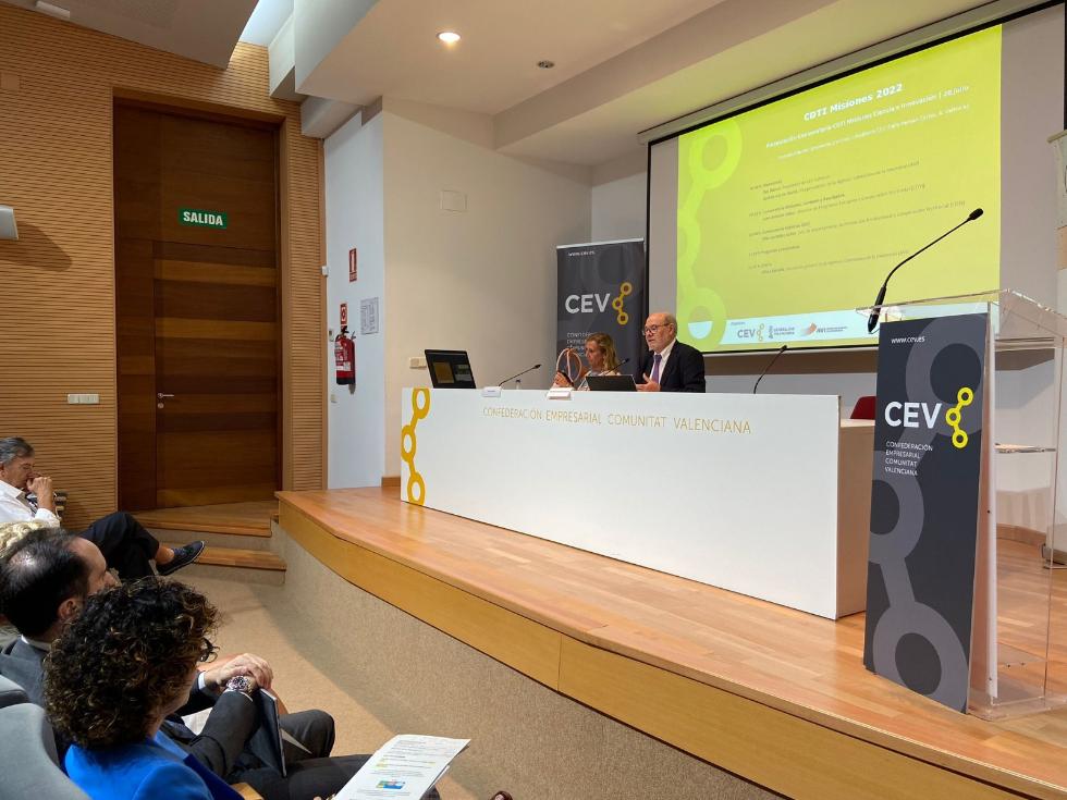 L’AVI i la CEV promouen la col·laboració publicoprivada per a participar en les Missions Ciència i Innovació que impulsa el CDTI