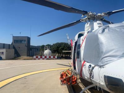 La base aérea de Emergencias de Tirig adquiere la plena compatibilidad aérea de su helipuerto