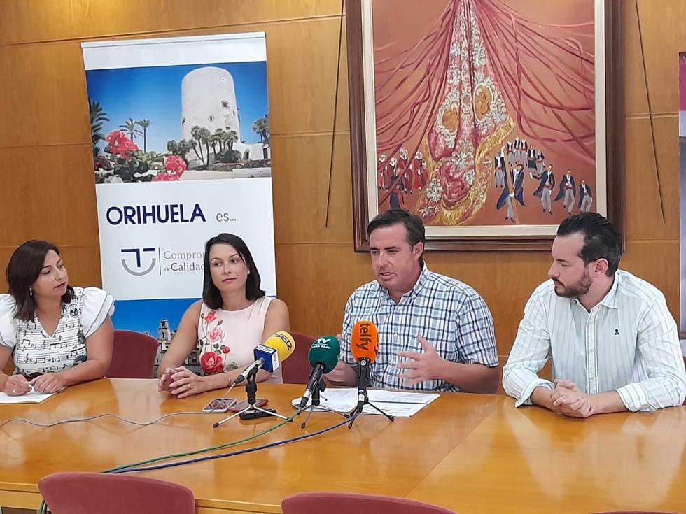 Turisme destina 111.000 euros en 2022 a Orihuela a través del Fons de Cooperació Municipal per a municipis turístics