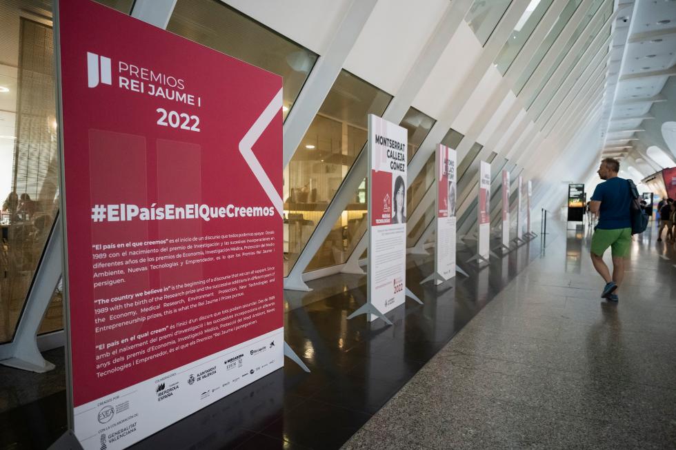 El Museu de les Ciències acull l’exposició dedicada als Premis Rei Jaume I 2022