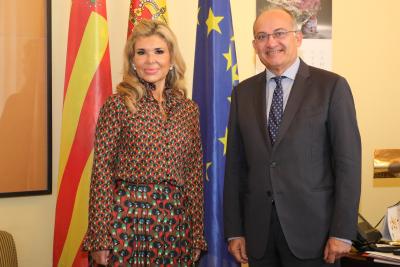 El secretari autonòmic per a la Unió Europea i Relacions Externes s’ha reunit amb la cònsol de Mèxic