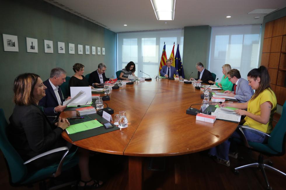 El president de la Generalitat, Ximo Puig, ha presidido el Pleno del Consell en Torrent