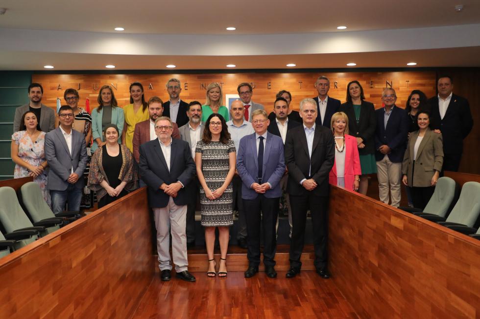 El president de la Generalitat, Ximo Puig, ha presidido el Pleno del Consell en Torrent