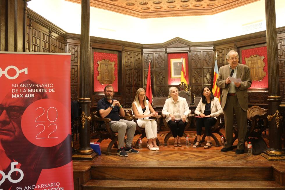 La Generalitat participa en los actos conmemorativos del 50 aniversario de la muerte de Max Aub