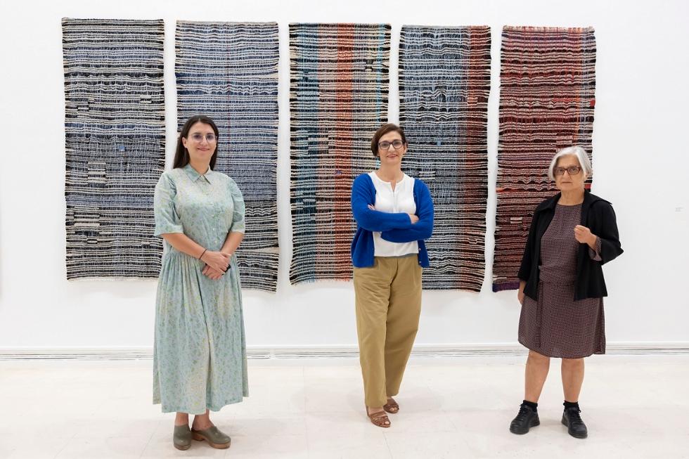 El IVAM visibiliza el arte de tejer de Teresa Lanceta en una exposición retrospectiva