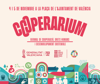 La Generalitat presenta ‘Cooperarium’, la Biennal de Cooperació, Drets Humans i Desenvolupament Sostenible