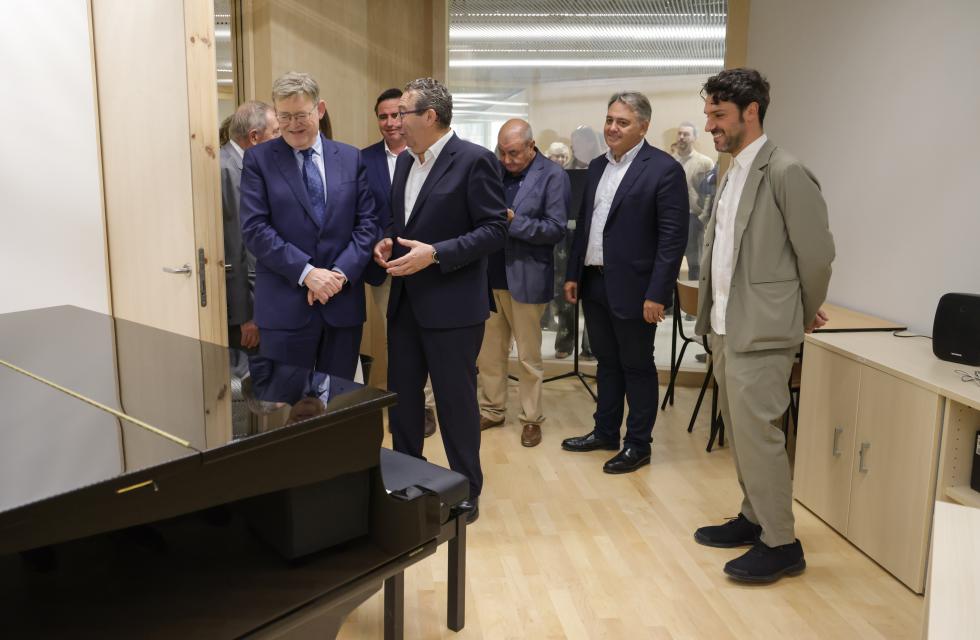 Ximo Puig anuncia una inversió de 35 milions d’euros per a finalitzar la construcció del Centre Cultural de Benidorm