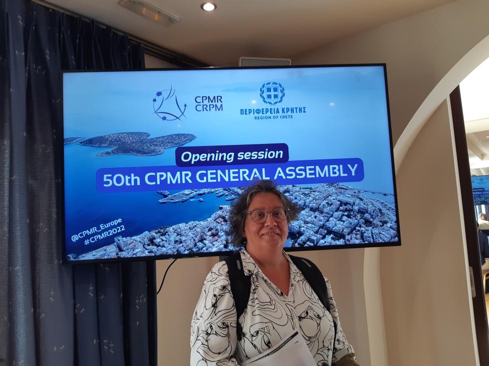 La directora general de Relacions amb la UE participa en la 50a assemblea general de la Conferència de Regions Perifèriques i Marítimes d'Europa