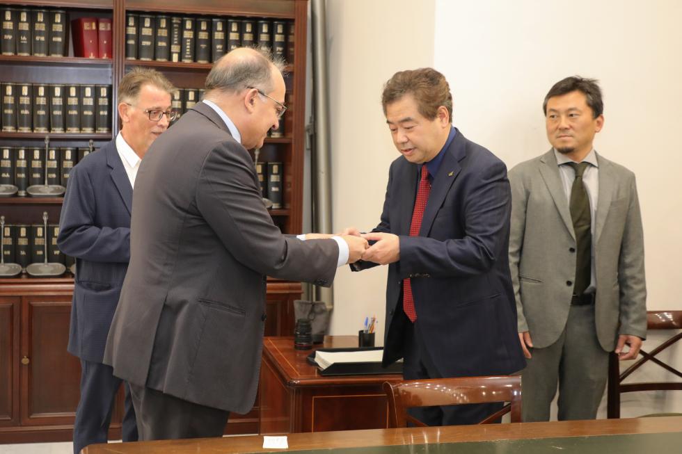 El secretari autonòmic per a la Unió Europea s'ha reunit amb una delegació de la prefectura japonesa de Mie