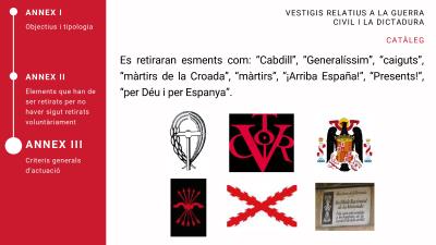 La Generalitat publica la primera actualització del Catàleg de Vestigis de la Guerra Civil i la Dictadura