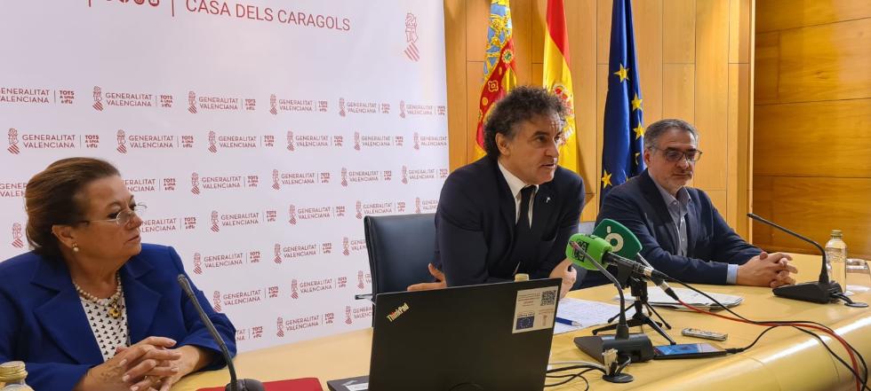 El SA en la roda de premsa de hui a Castelló de la Plana