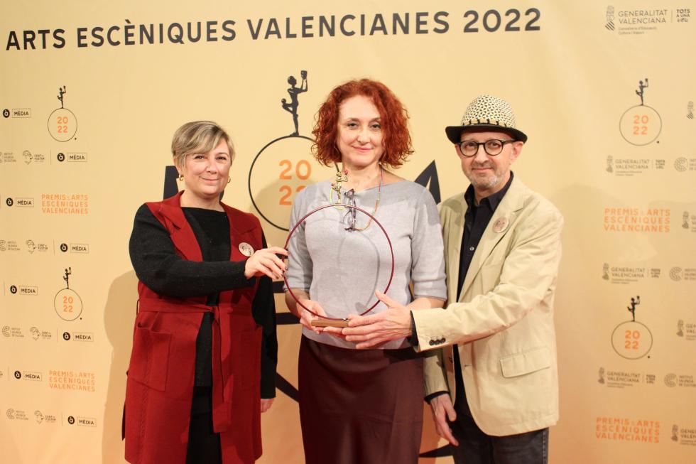 Carmen Giménez-Morte rebrà el Premi d’Honor de les Arts Escèniques Valencianes 2022