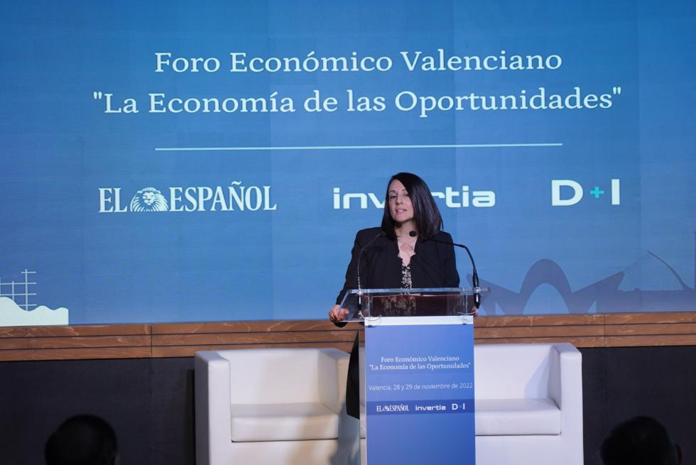 Rebeca Torró advoca per transformar la Comunitat Valenciana en “pol europeu de l’electromobilitat” per a diversificar l’economia i afavorir l’ocupació de qualitat