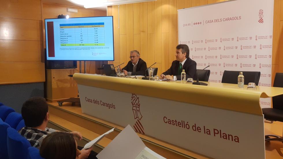 La Generalitat ofrece a los ayuntamientos de Castellón colaborar en la inspección, vigilancia y control del juego a través de sus policías locales