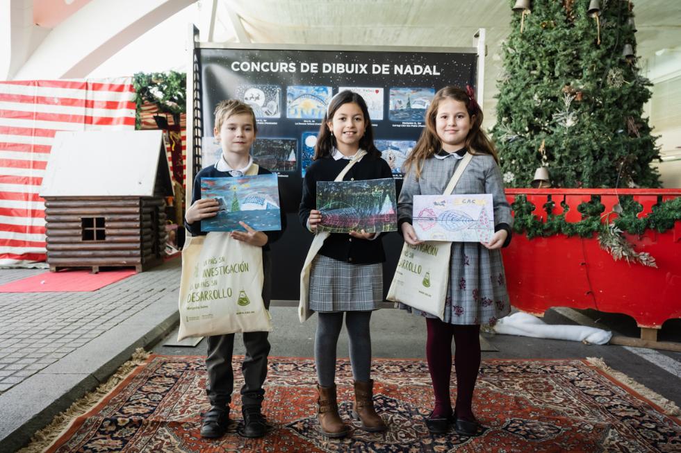 La Ciutat de les Arts i les Ciències entrega los premios del concurso de postales navideñas