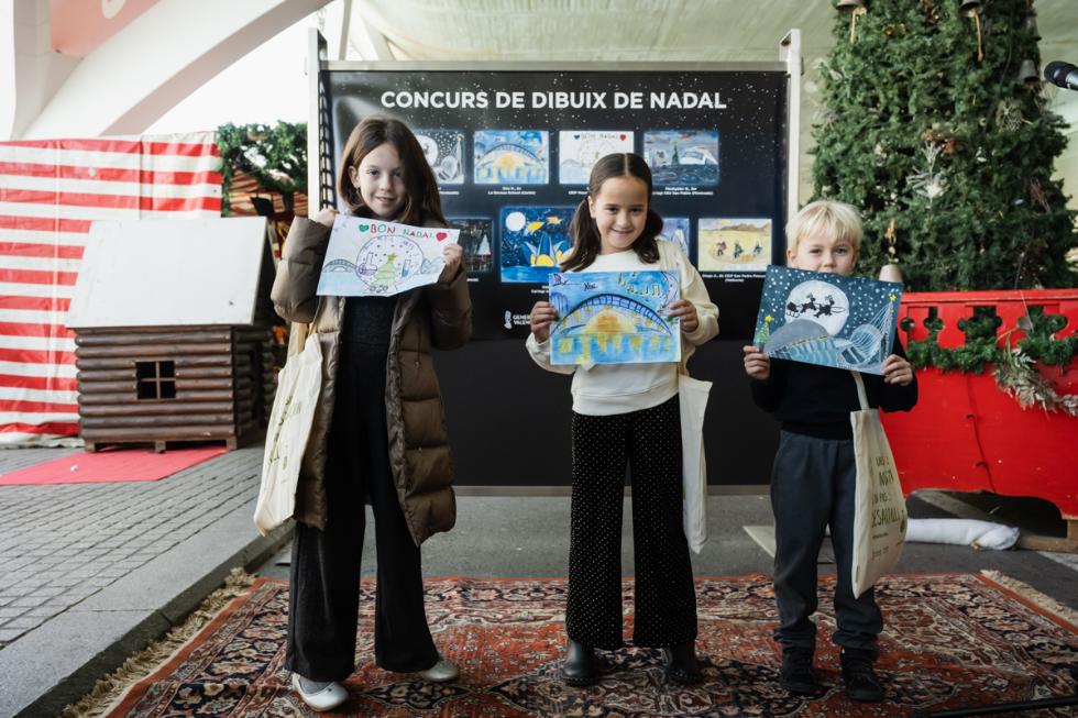 La Ciutat de les Arts i les Ciències lliura els premis del concurs de postals nadalenques