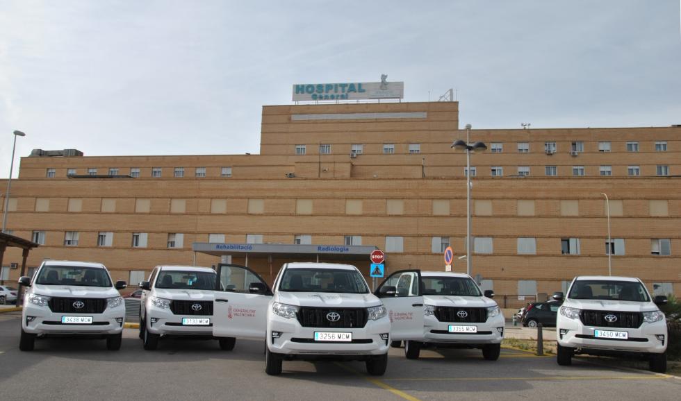Sanitat posa a la disposició dels centres de salut rurals de Castelló nou vehicles tot terreny per a les atencions a domicili
