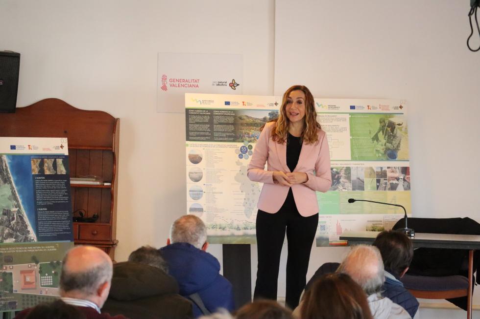 Isaura Navarro celebra “el magnífic estat ambiental i la salut ecosistèmica dels aiguamolls valencians”