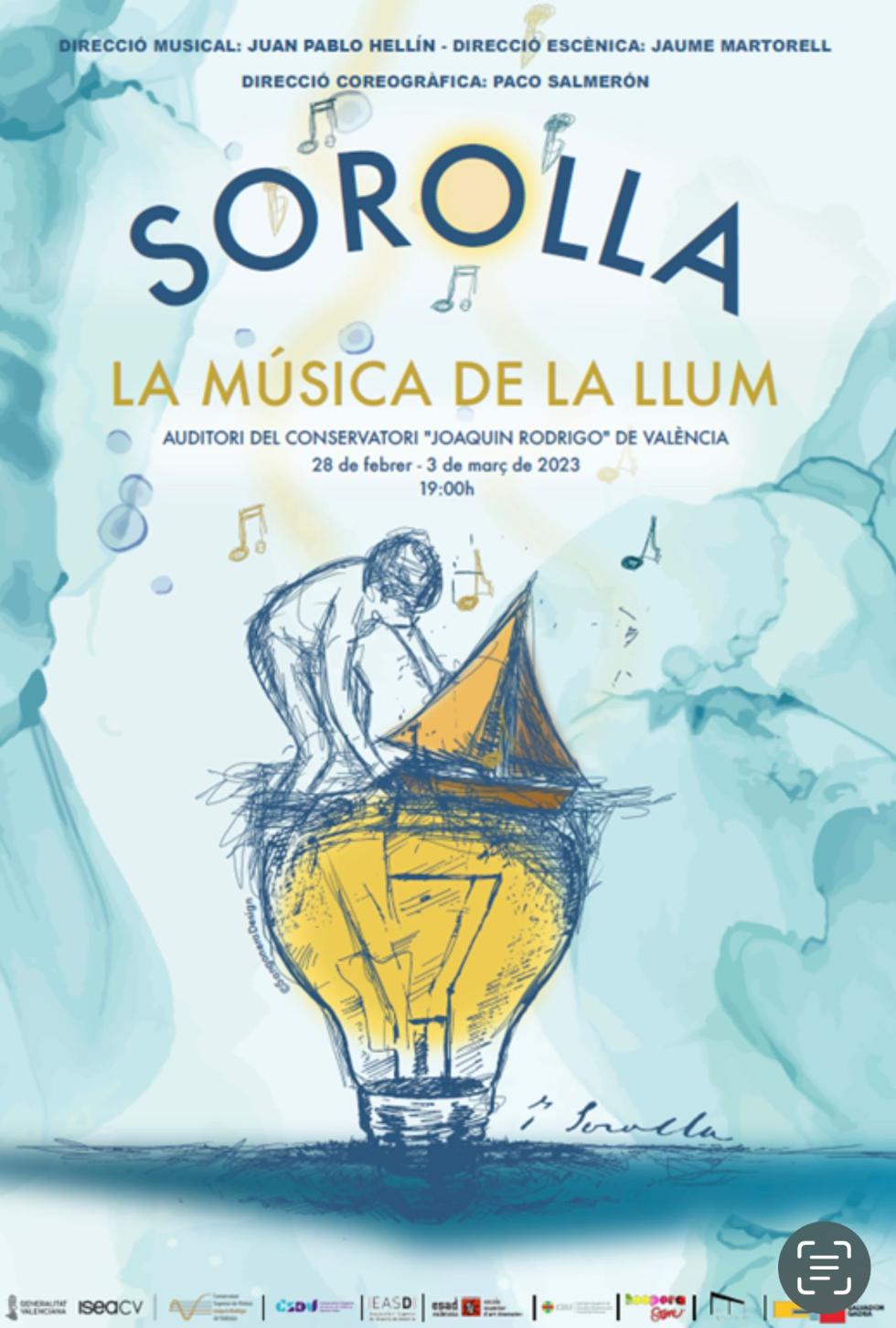 La Generalitat Valenciana presenta l’espectacle ‘Sorolla. La música de la llum’ per a commemorar el centenari de la mort del pintor