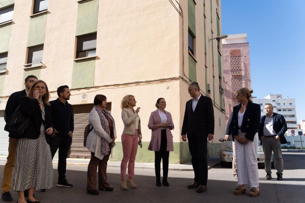 El Pla de barris de la Generalitat millorarà l’entorn de les Boqueres d’Almassora amb una inversió de 4,3 milions d’euros