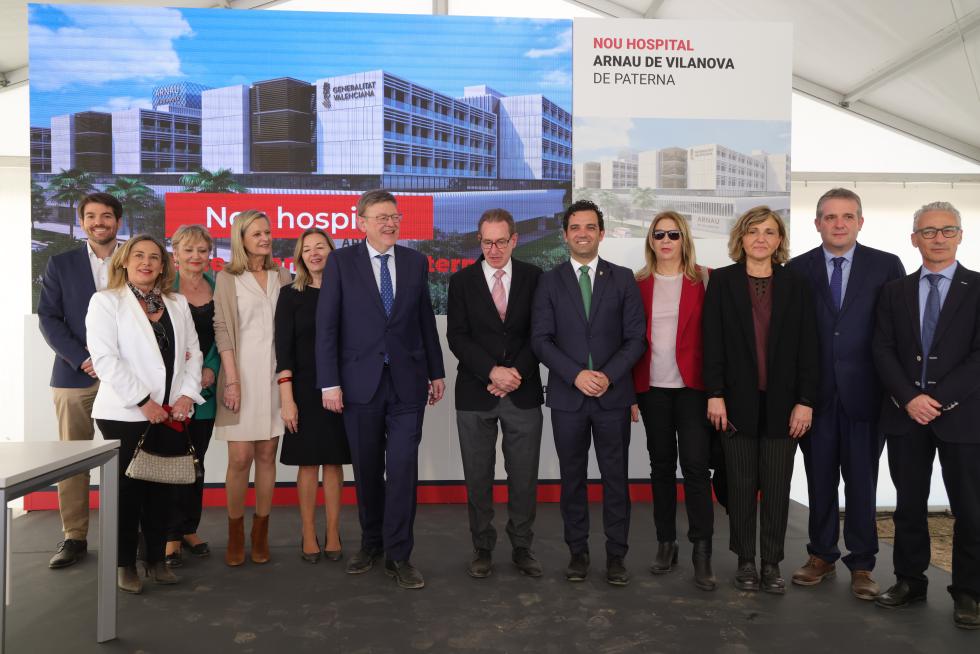 Ximo Puig anuncia que el nuevo hospital Arnau de Vilanova será tres veces más grande que el actual, se construirá en Paterna y tendrá una ...