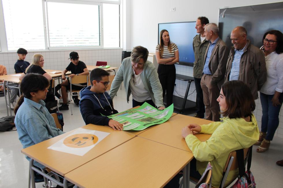 Tamarit: “El nuevo instituto-escuela Serra de Bèrnia de Xaló se ha construido con una inversión de más de 8 millones de euros por parte de la ...