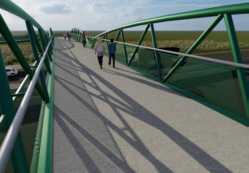 La Generalitat destina 1,5 milions d'euros a millorar la mobilitat sostenible a San Antonio de Benagéber i Llíria amb la construcció de sengles passarel·les per a vianants i ciclistes sobre la CV-35