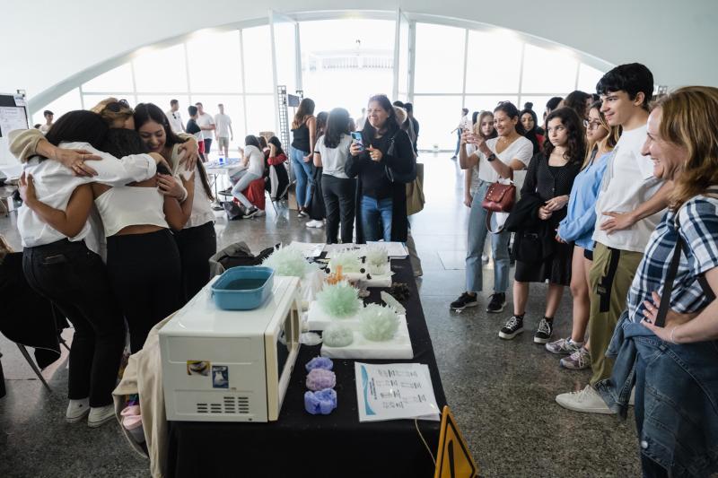 El Museu de les Ciències celebra la décima edición del concurso escolar 'Cristalización en la escuela'