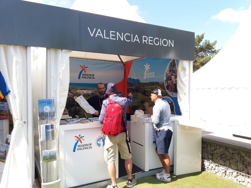 Turisme promociona la oferta turística de la Comunitat Valenciana en el torneo Scandinavian Mixed 2023 de Suecia