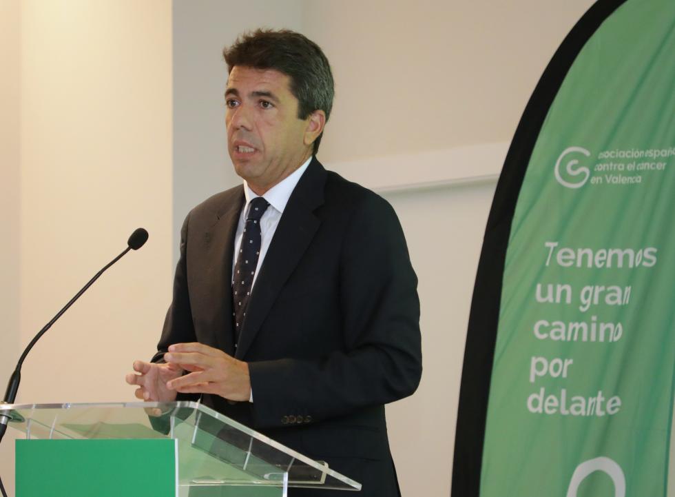 Carlos Mazón fija como prioritaria la reducción de listas de espera diagnósticas para garantizar la detección precoz del cáncer