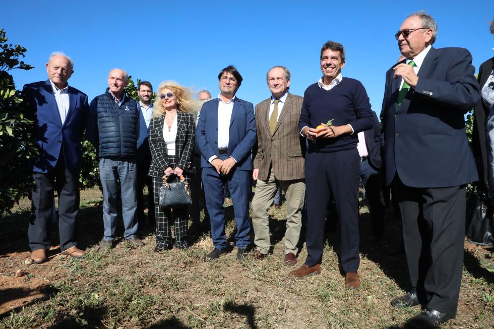 Carlos Mazón muestra el compromiso del Consell por defender y recuperar el protagonismo de la citricultura valenciana