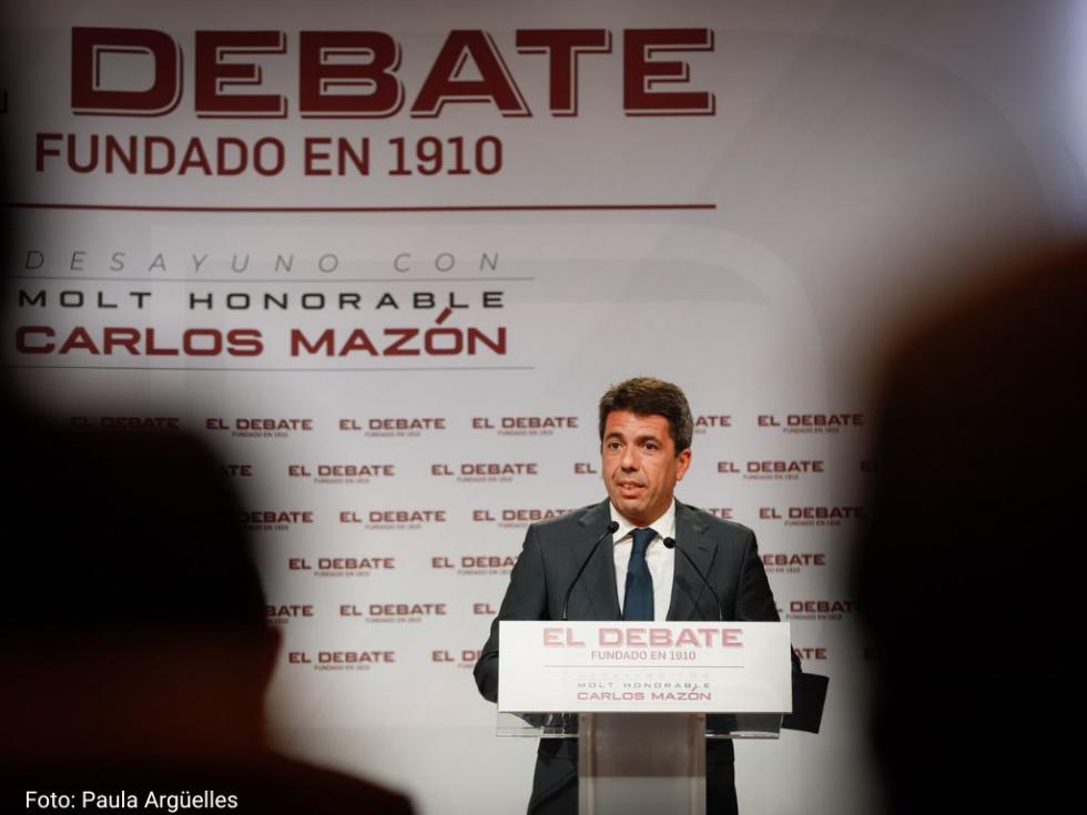 Carlos Mazón: “Se abre una etapa en la que vamos a defender la democracia a diario”